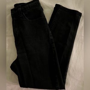 Old Navy extra high rise straight jeans